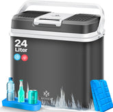 Koelbox Elektrisch – 12V en 230 volt - Coolbox - Frigobox - 24L – Antraciet